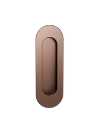 Schuifdeurkom ovaal - Bronze blend