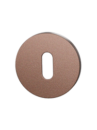 Set sleutelrozetten Entree rond - Bronze blend