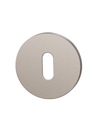 Set sleutelrozetten Entree rond - Mocca blend