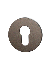 Set cilinderrozetten Entree rond - Dark blend