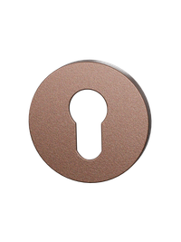 Set cilinderrozetten Entree rond - Bronze blend