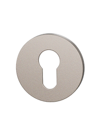 Set cilinderrozetten Entree rond - Mocca blend
