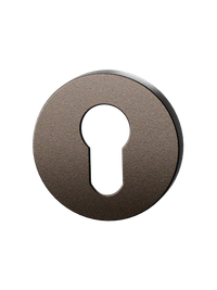 Set cilinderrozetten rond - Dark blend