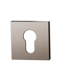Set cilinderrozetten vierkant - Mocca blend