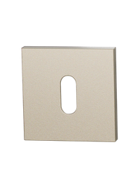 Set sleutelrozetten Entree vierkant - Champagne blend