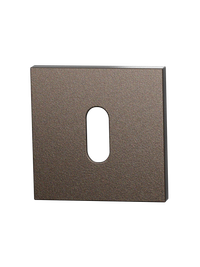 Set sleutelrozetten Entree vierkant - Dark blend