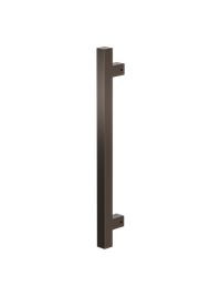 Deurgreep T-model vierkant - Dark blend